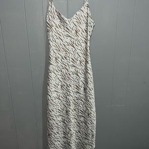 abercrombie and fitch zebra dress